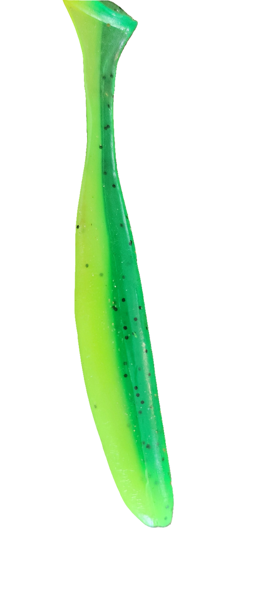 Custom paddle minnows 3inch/ 4inch scented qty. 10